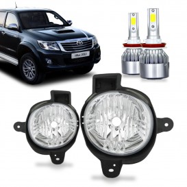 Par Farol Milha Neblina Hilux 2012 2013 2014 2015 Com Superled 6k