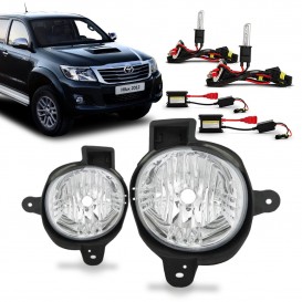 Par Farol Milha Neblina Hilux 2012 2013 2014 2015 Com Xenon 12k