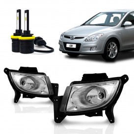 Par Farol Milha Neblina I30 2009 2010 2011 2012 2013 Com Led Nano